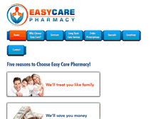 Tablet Screenshot of myeasycarepharmacy.com